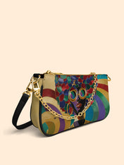 Afro Luxe Spiral Classic Zip Pochette QR0XD419