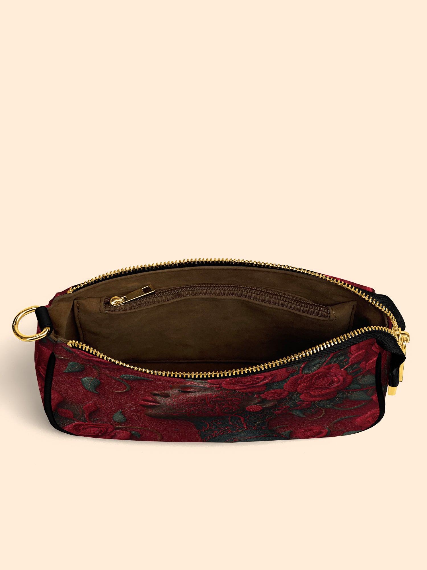 Rose Passion Classic Zip Pochette QR0HH135