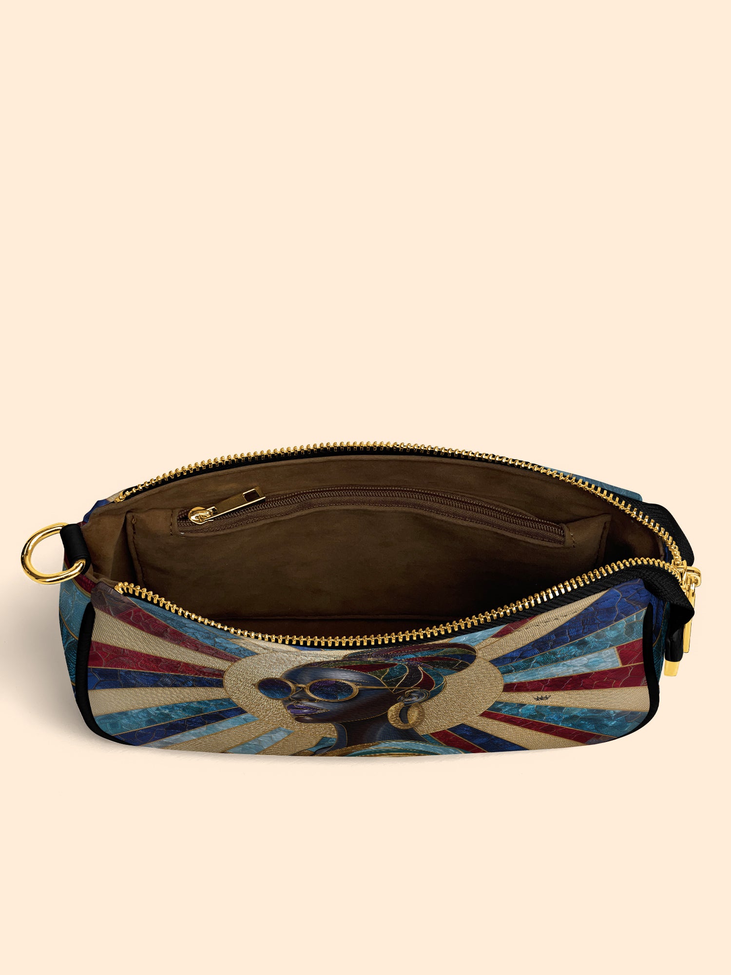 Stained Glass Diva Classic Zip Pochette QR0XD423