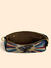 Stained Glass Diva Classic Zip Pochette QR0XD423