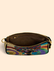 Afro Luxe Spiral Classic Zip Pochette QR0XD419