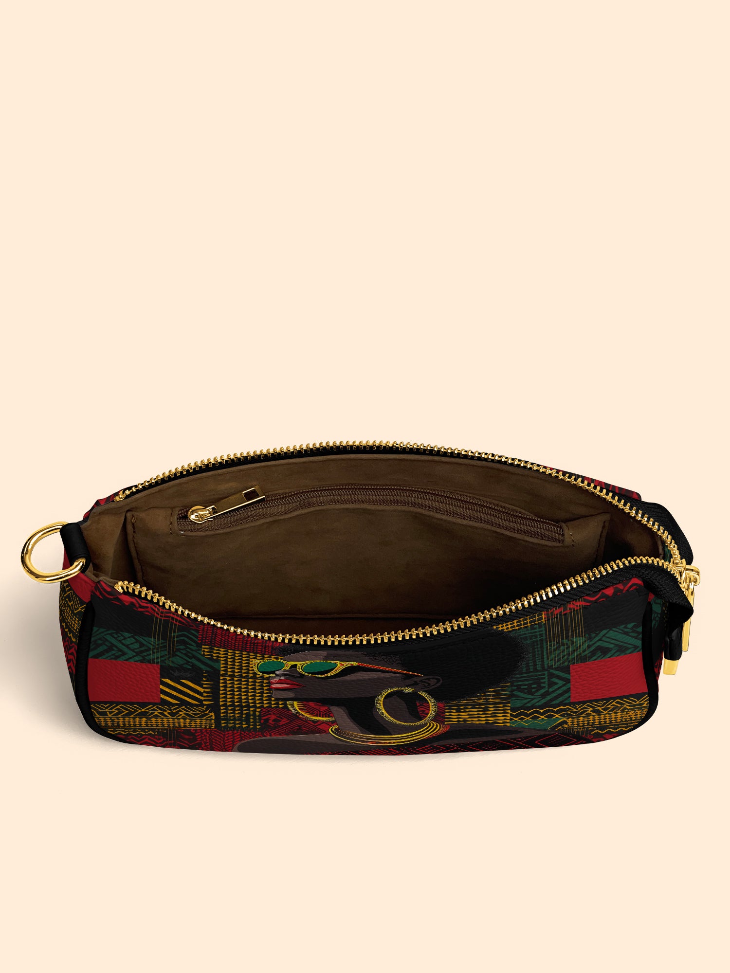 Golden Aura Classic Zip Pochette QR0XD380