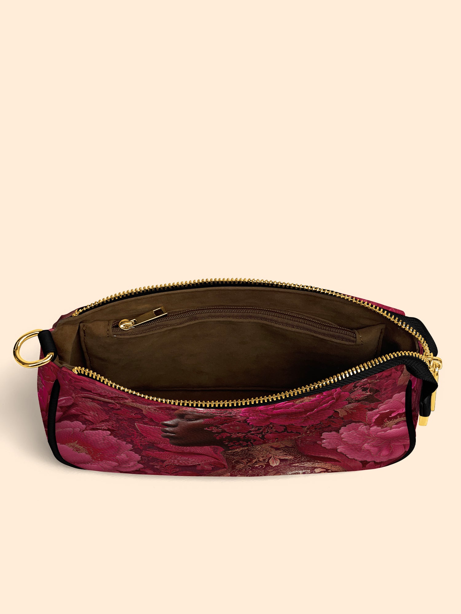 Peony Queen Classic Zip Pochette QR0HH134