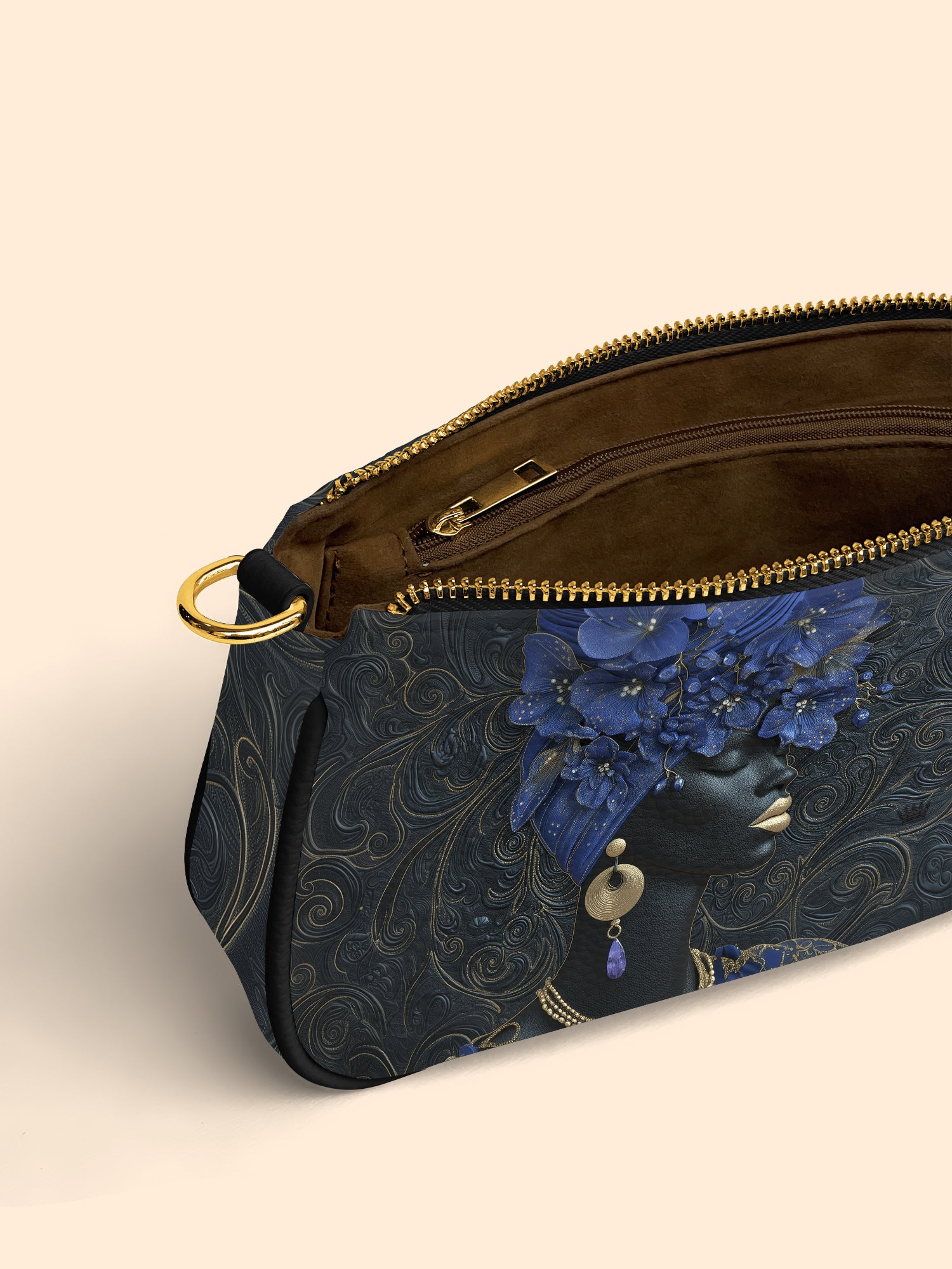 Bluebonnet Moon Empress Classic Zip Pochette QR0XD339