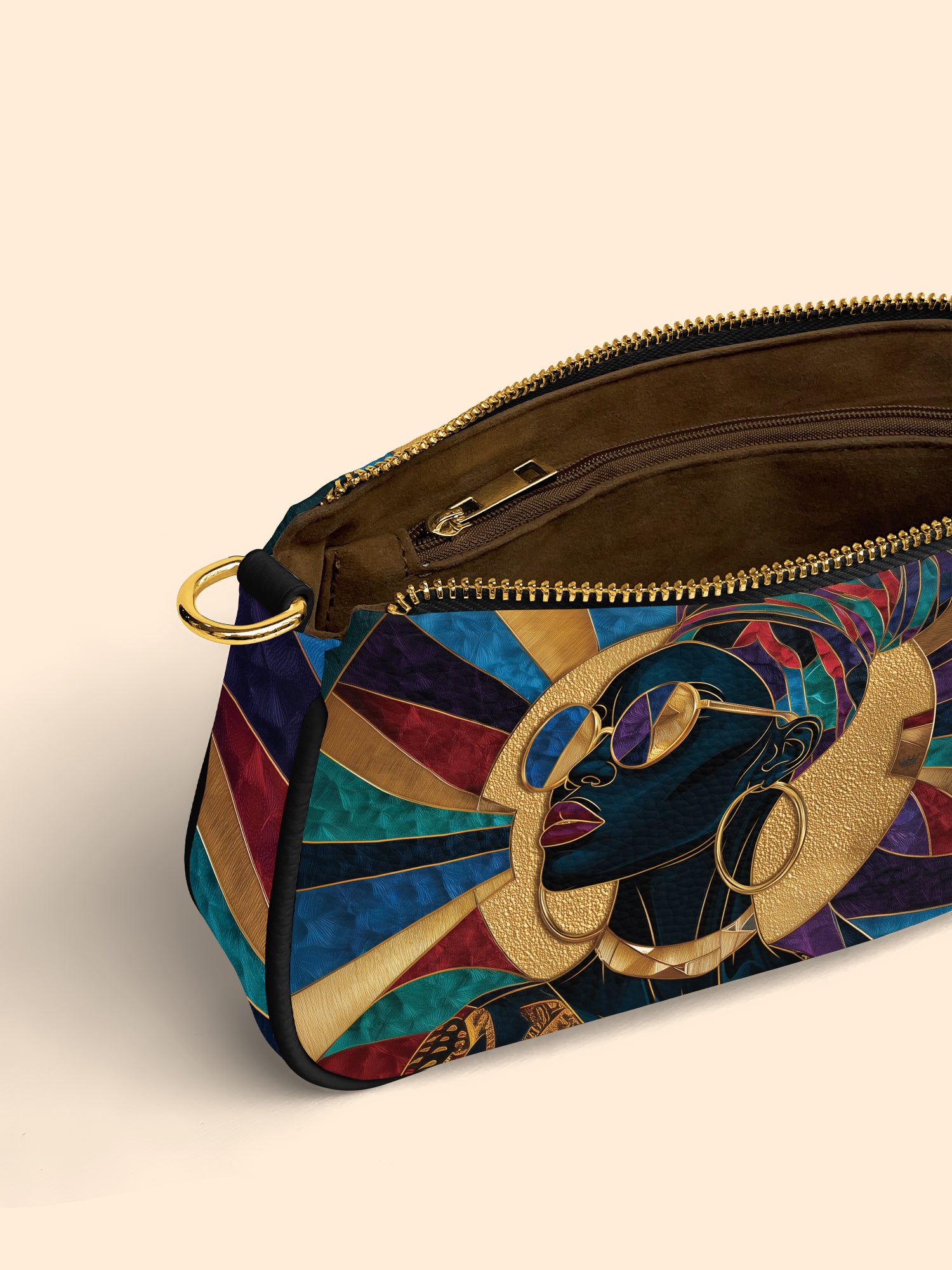 Crown of Light Classic Zip Pochette QR0XD420