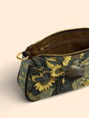 Sunflower Radiance Classic Zip Pochette QR0HH136