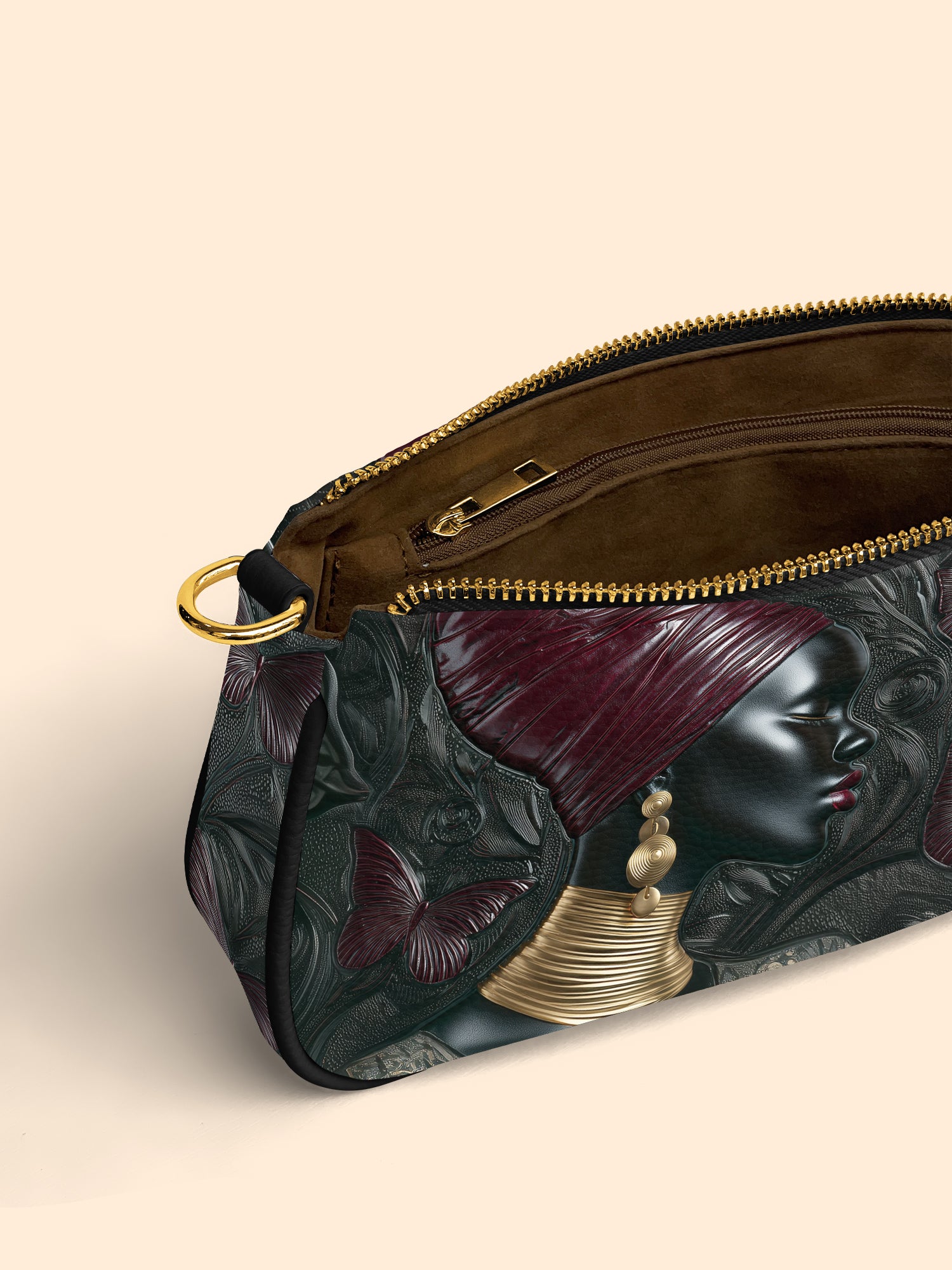 Divina Butterfly Classic Zip Pochette QR0XD498