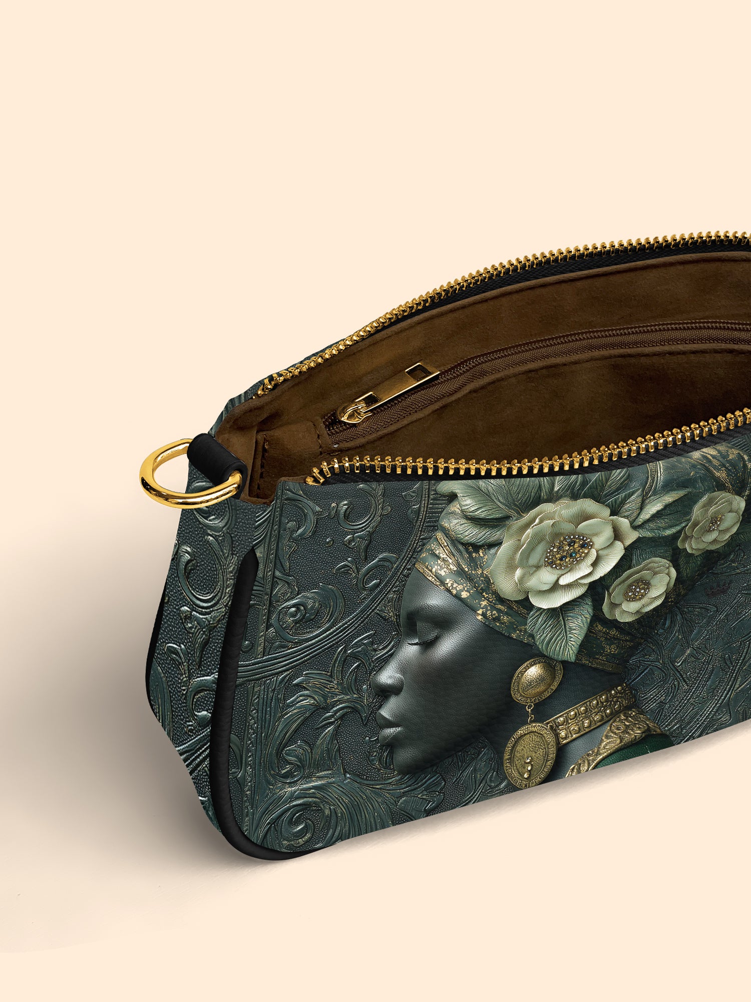 Emerald Cherokee Rose Classic Zip Pochette QR0XD341