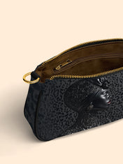 AfroGloss Leopard Classic Zip Pochette QR0XD475