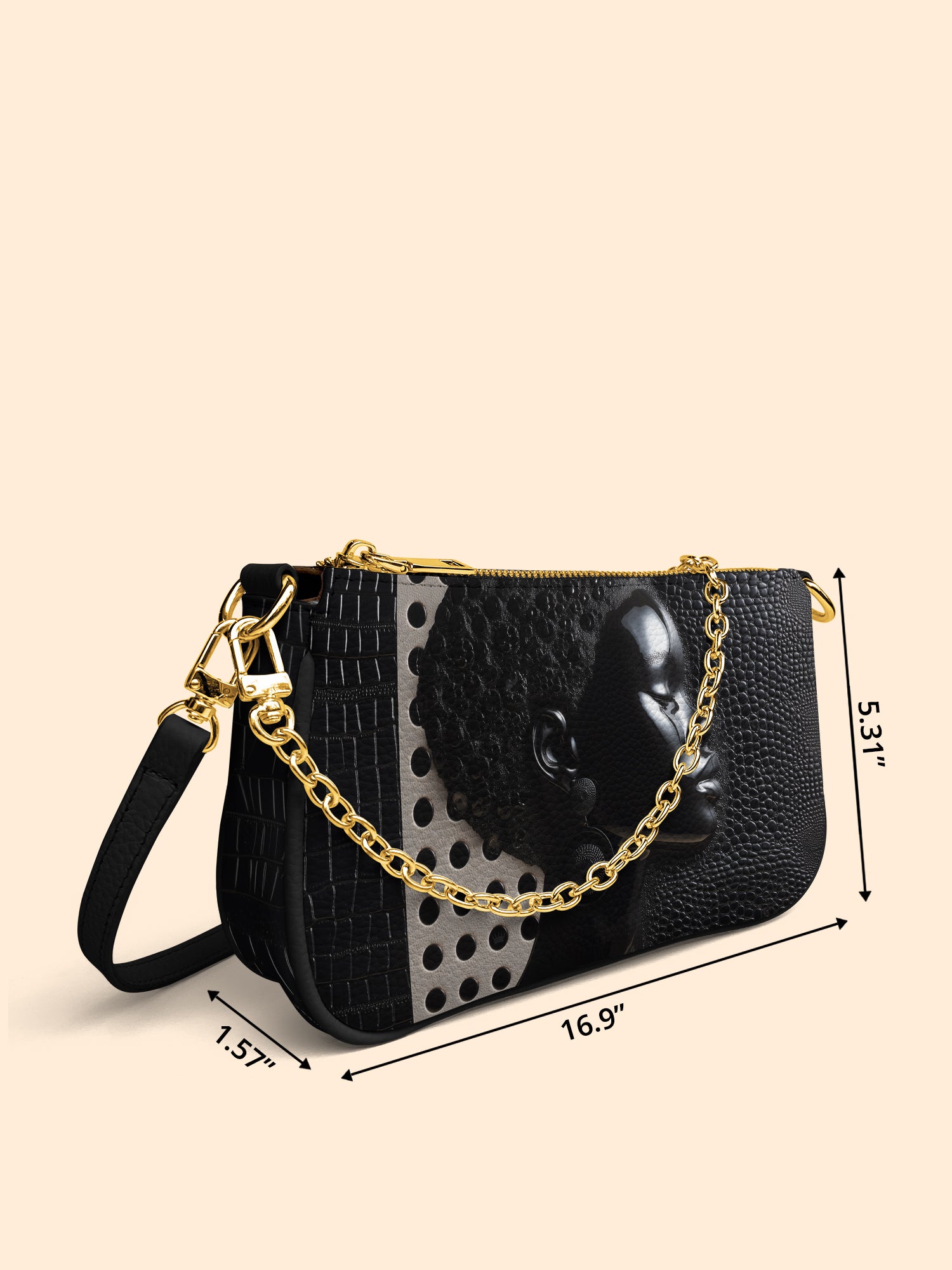 Seraphine Luxe Classic Zip Pochette QR0XD583