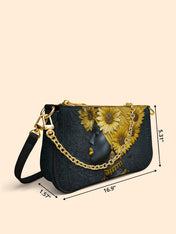 Sunflower Majesty Classic Zip Pochette QR0XD344
