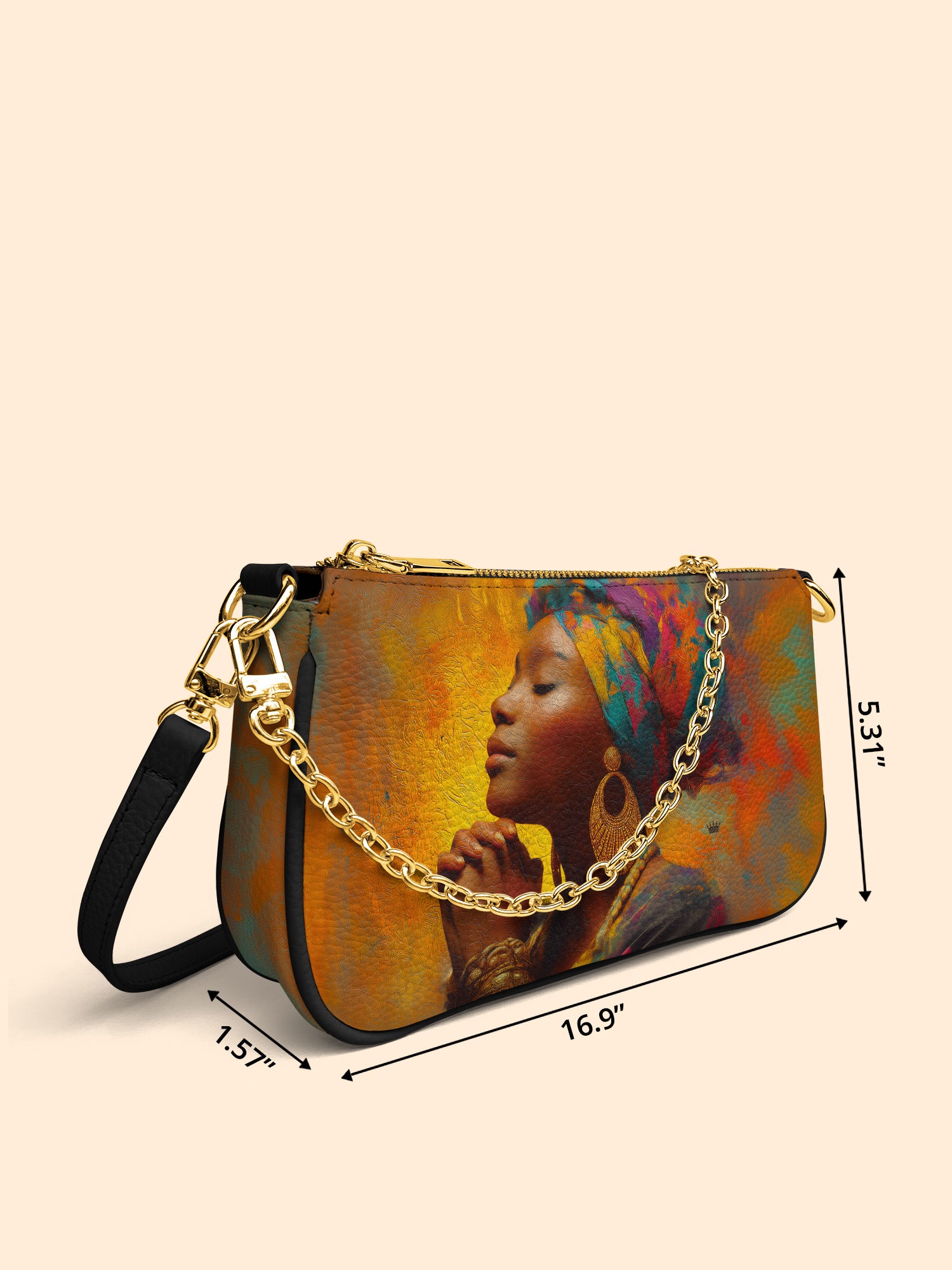 Ebon Grace Classic Zip Pochette QR0HH091