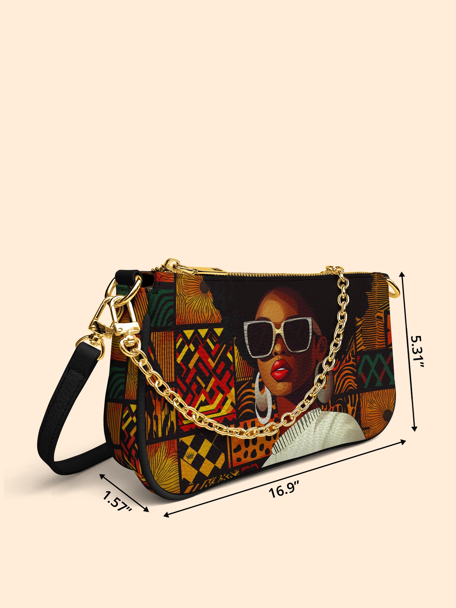 Royal Edge Classic Zip Pochette QR0XD377