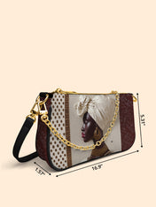 Ivory Luxe Classic Zip Pochette QR0XD582