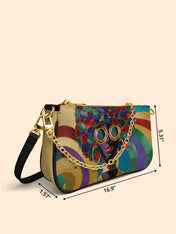 Afro Luxe Spiral Classic Zip Pochette QR0XD419