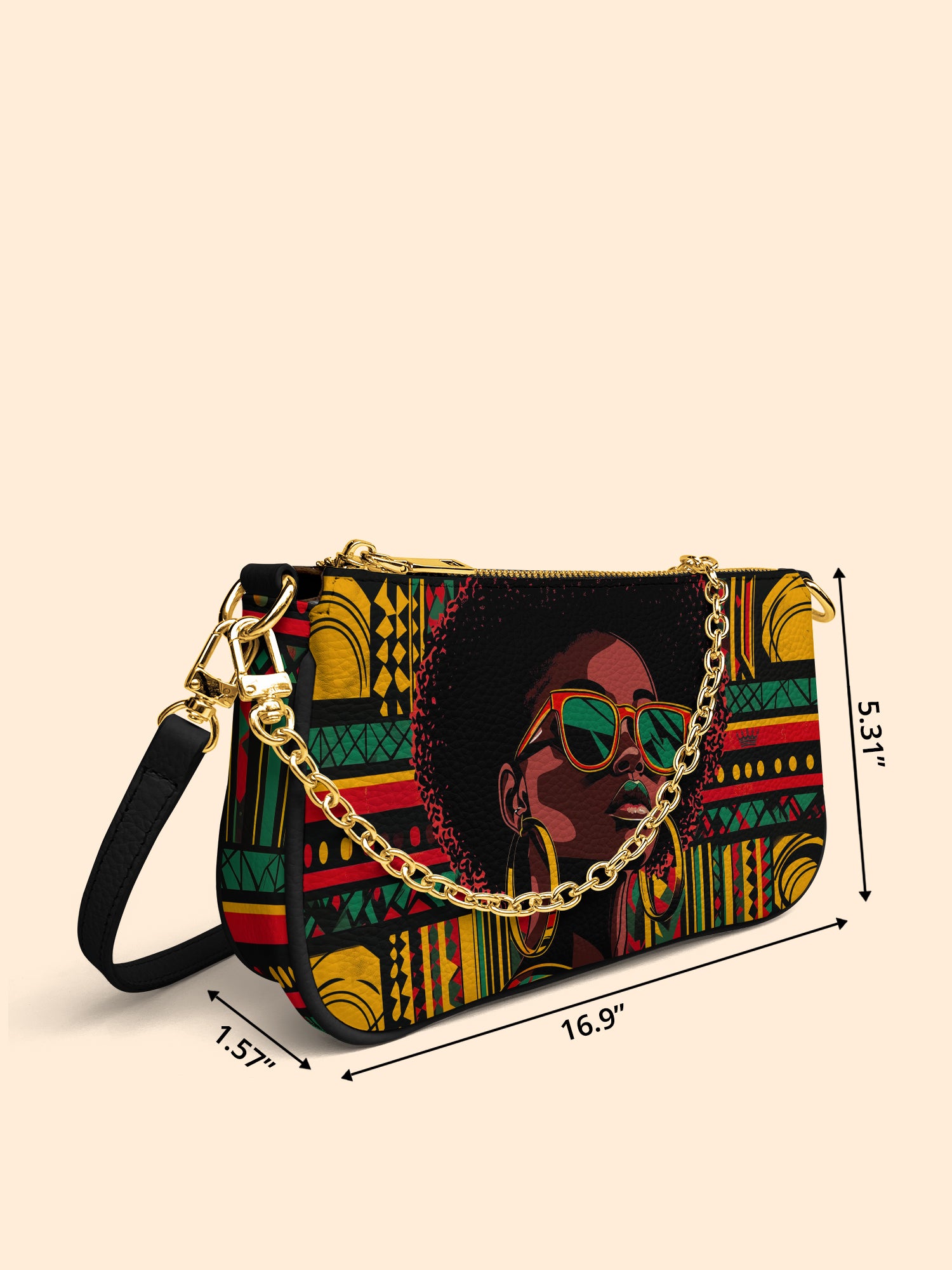 Urban Queen Classic Zip Pochette QR0XD383