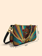 Golden Radiance Classic Zip Pochette QR0XD418