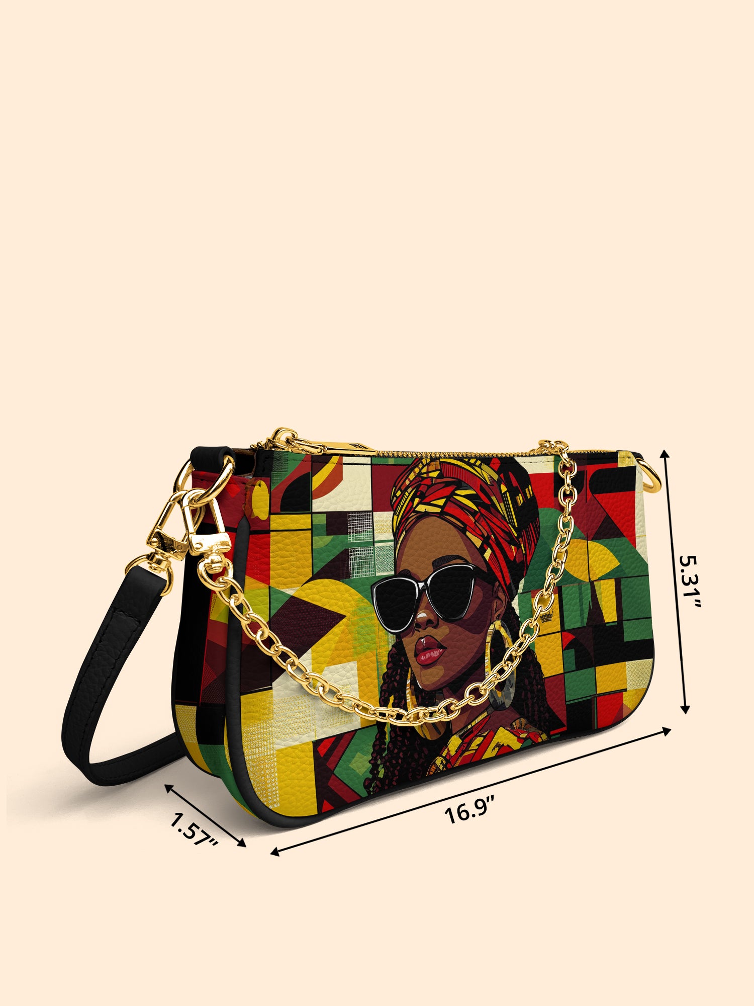 Bold Essence Classic Zip Pochette QR0XD382