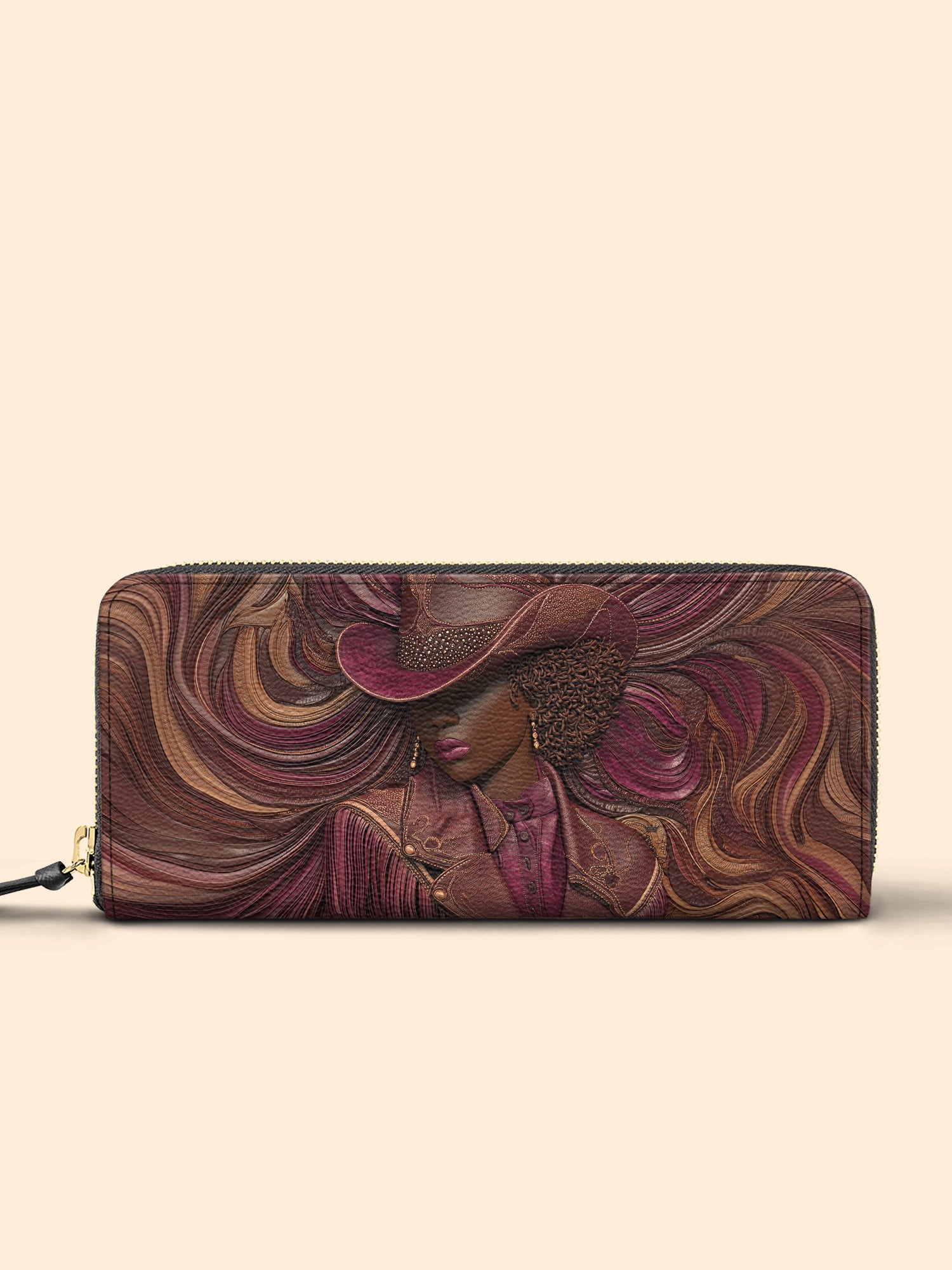 Radiant Melanin Slimline Zippy Wallet QR0TD228