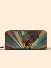 Golden Radiance Slimline Zippy Wallet QR0XD424