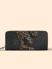 African Grace Slimline Zippy Wallet QR0XD478