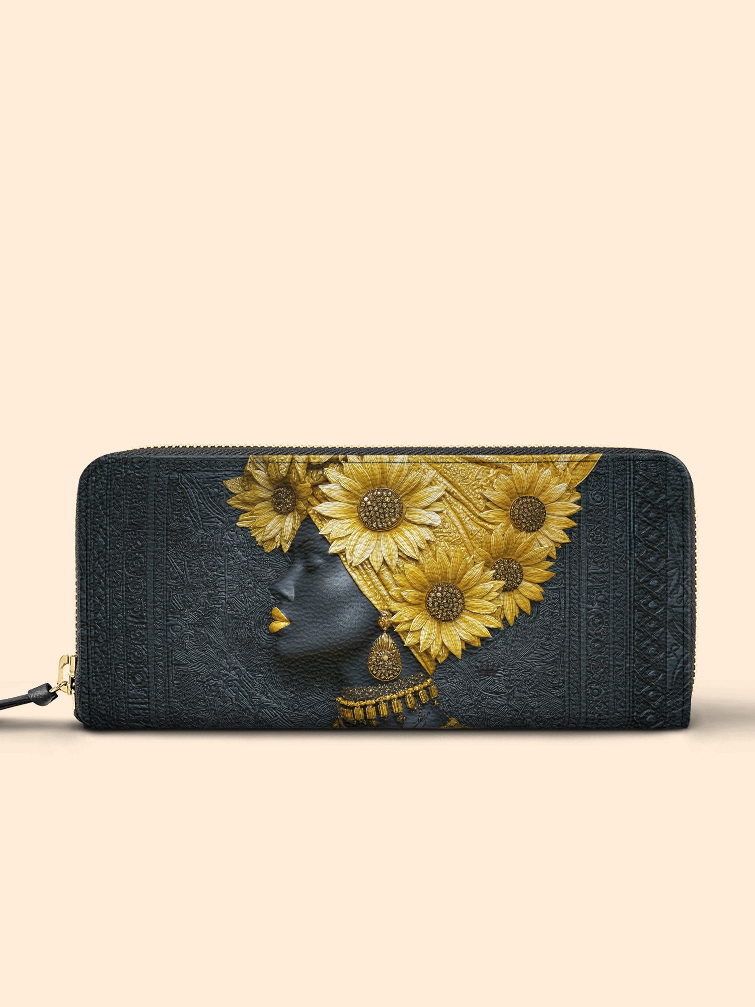Sunflower Majesty Slimline Zippy Wallet QR0XD352
