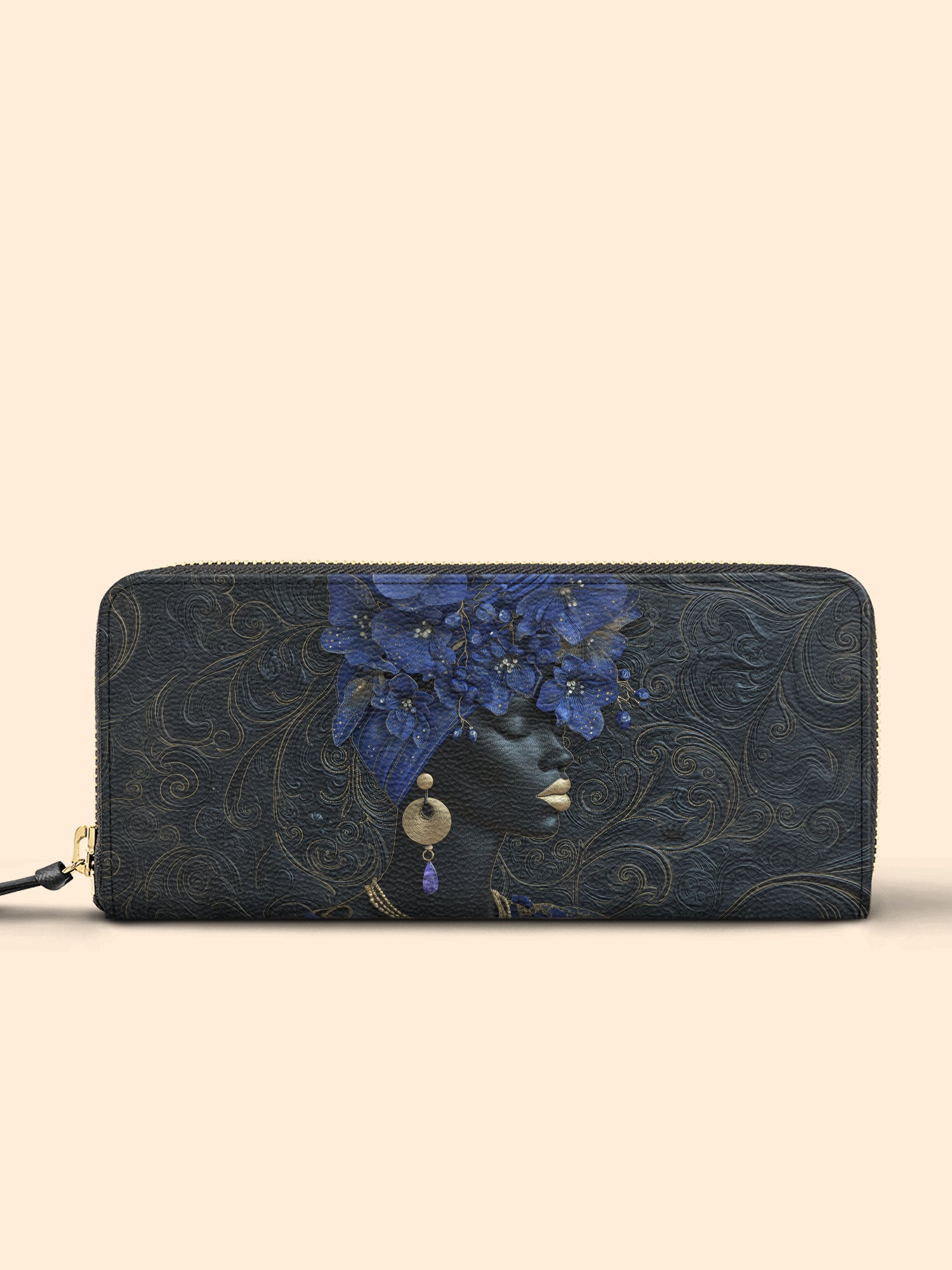 Bluebonnet Moon Empress Slimline Zippy Wallet QR0XD347