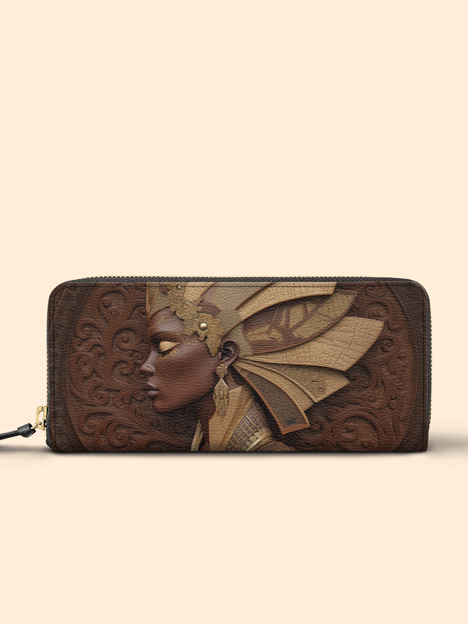 Briar Gold Slimline Zippy Wallet QR0XD398