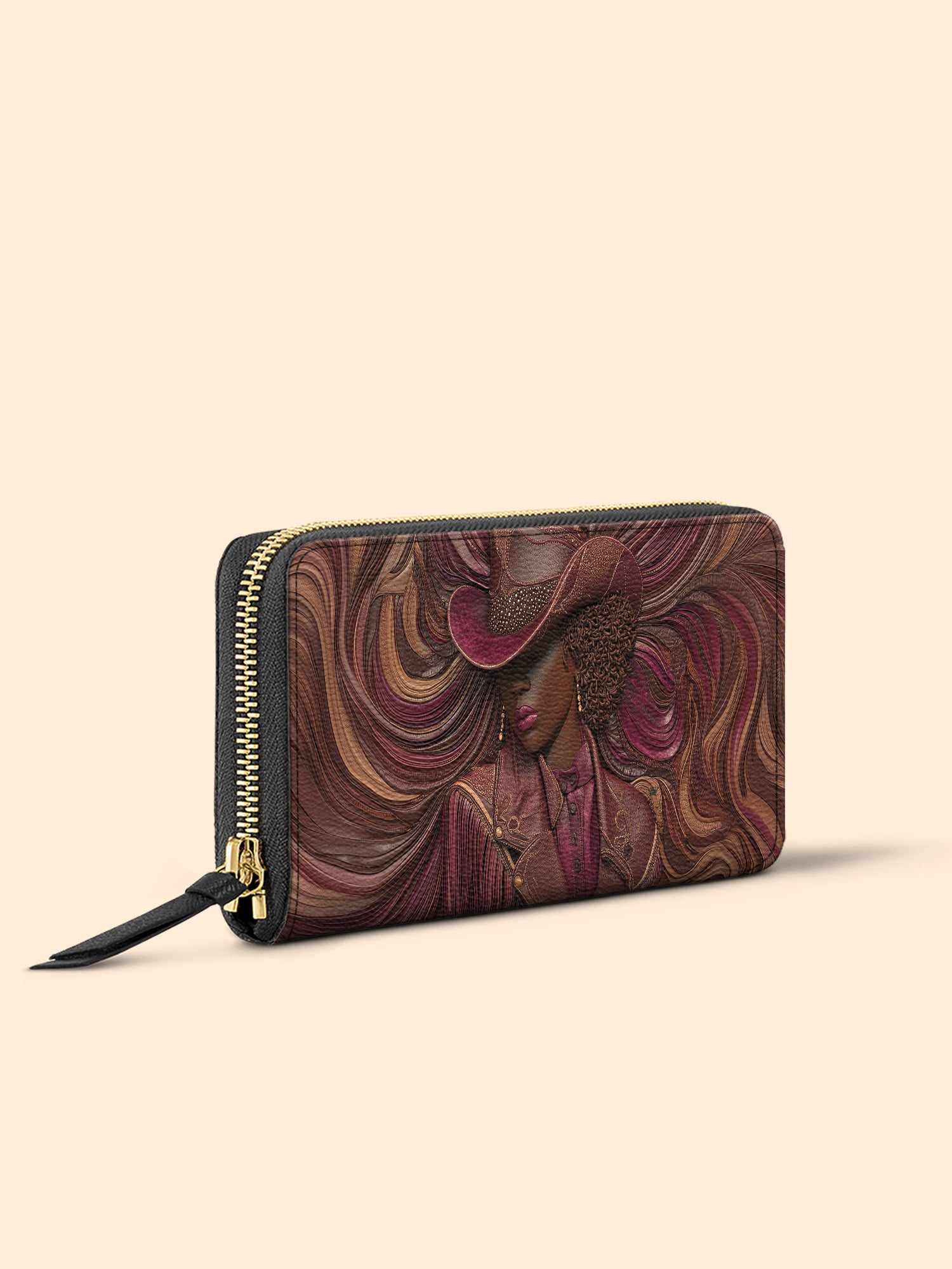 Radiant Melanin Slimline Zippy Wallet QR0TD228