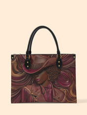 Radiant Melanin Premium Leather Handbag QR0TD229