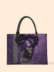 Aveline Noir Premium Leather Handbag QR0XD560