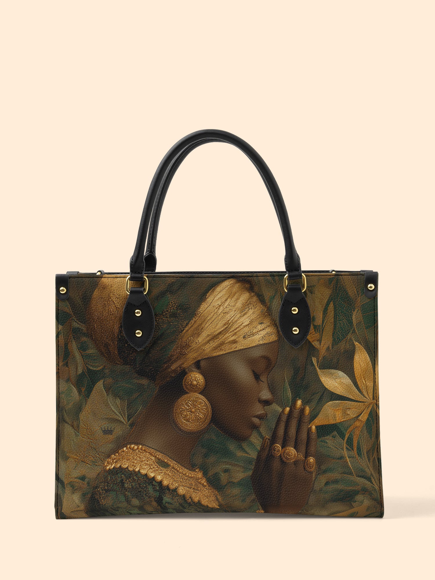 Reverent Spirit Premium Leather Handbag QR0HH088