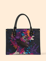 Amethyst Glow Premium Leather Handbag QR0TD223