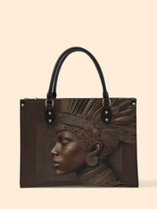 Back To Africa Premium Leather Handbag QR0XD411