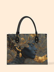 Lotus Grace Premium Leather Handbag QR0HH128