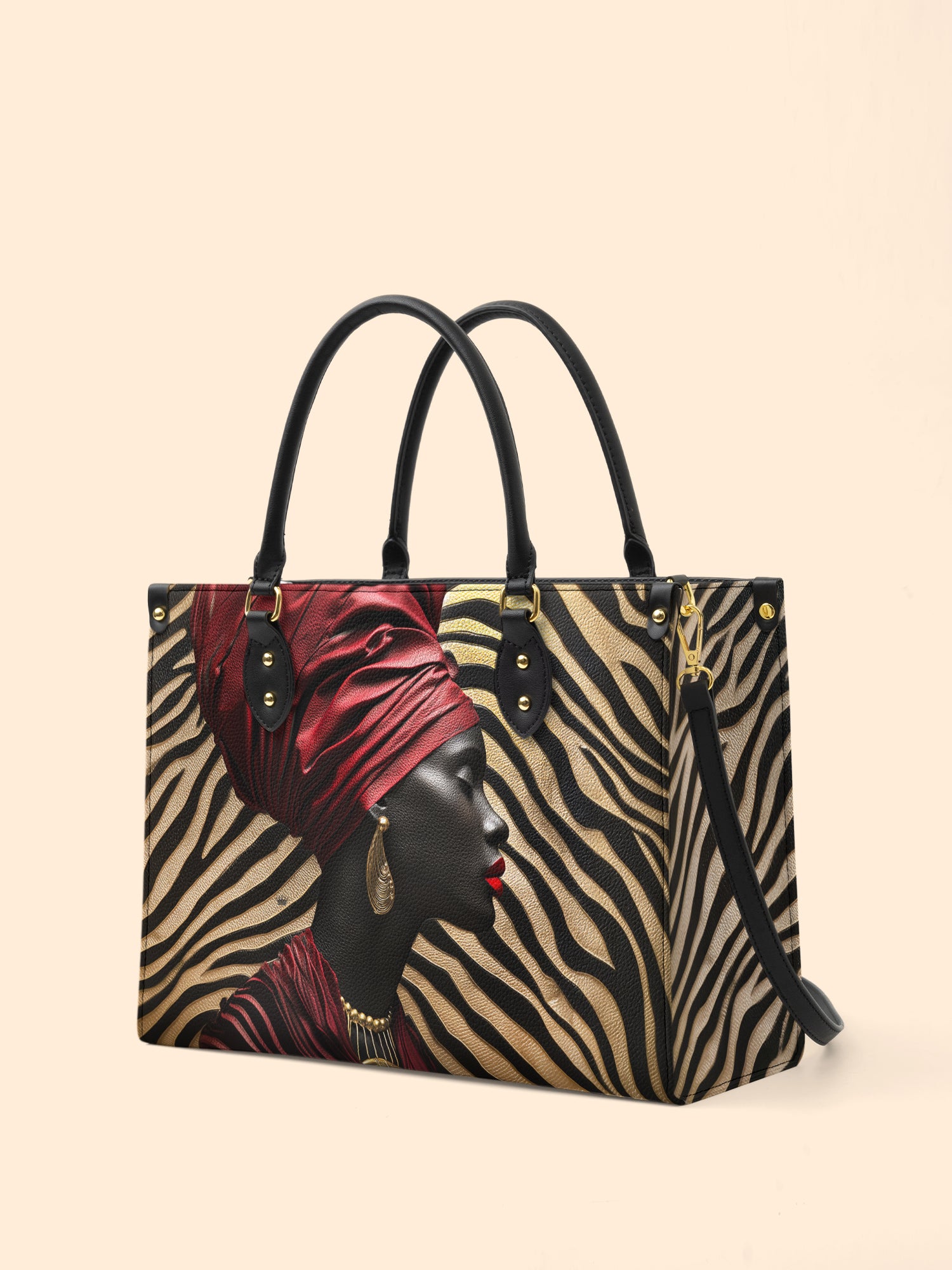 Crimson Reverie Premium Leather Handbag QR0TV131