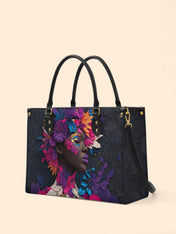 Amethyst Glow Premium Leather Handbag QR0TD223