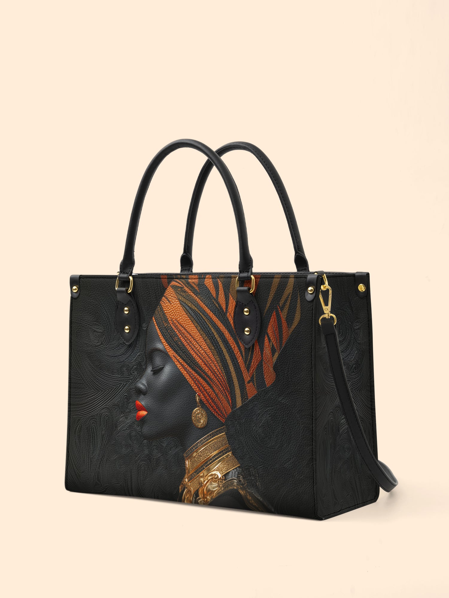 Ancestral Proud Premium Leather Handbag QR0XD457