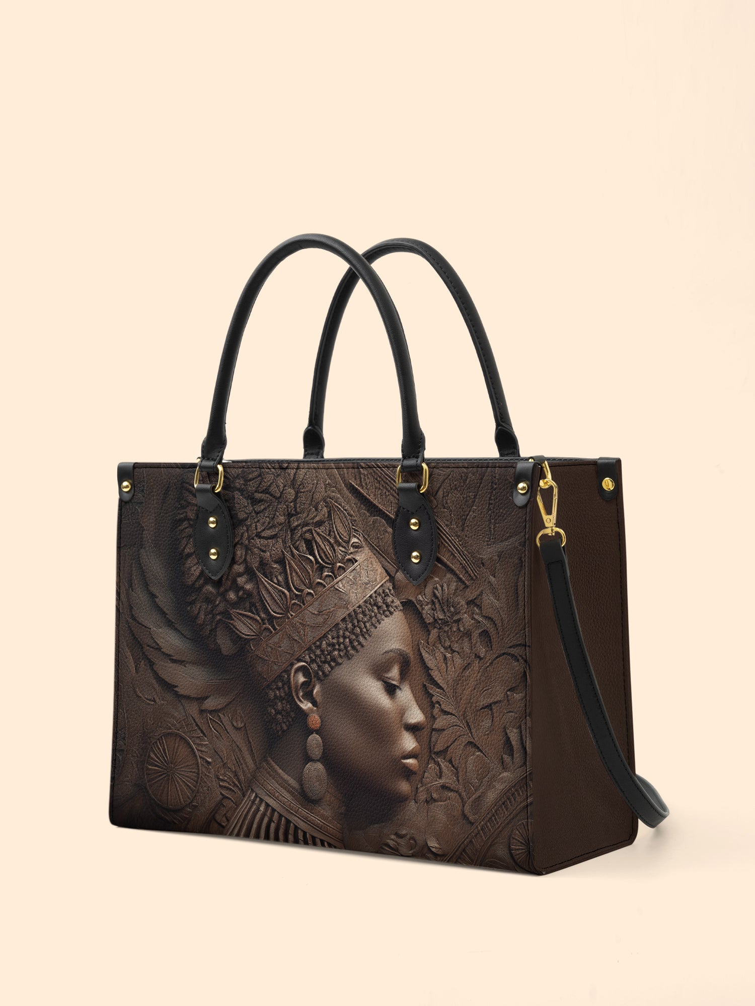 Back To Africa Premium Leather Handbag QR0XD410