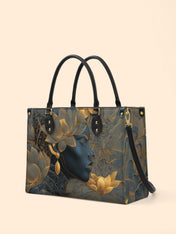 Lotus Grace Premium Leather Handbag QR0HH128
