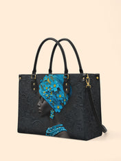 Myosotis Blossom Diva Premium Leather Handbag QR0XD335