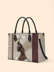 Ivory Luxe Premium Leather Handbag QR0XD569