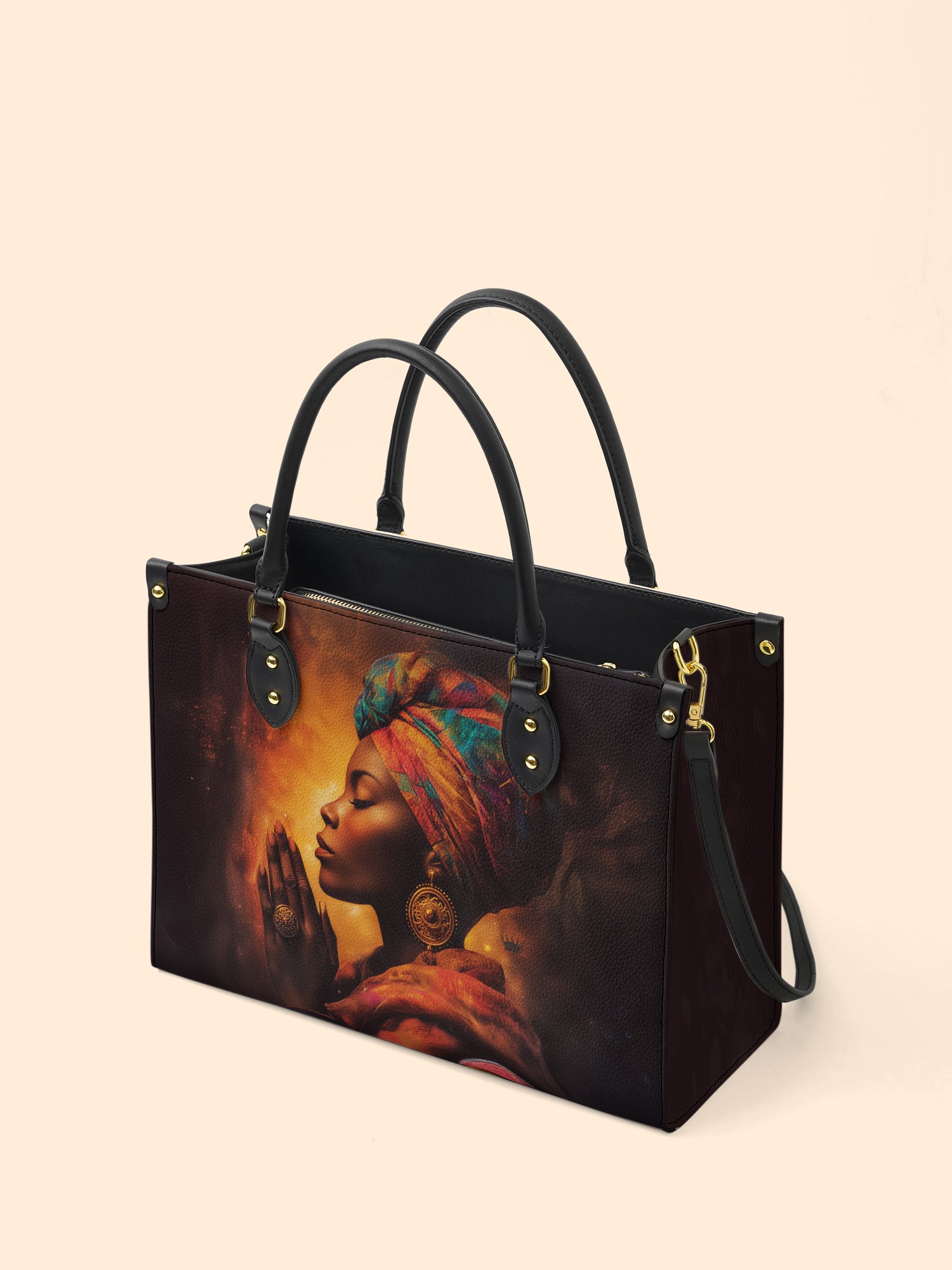 Graceful Devotion Premium Leather Handbag QR0HH087