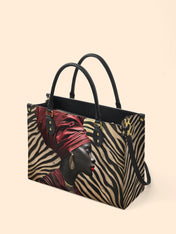 Crimson Reverie Premium Leather Handbag QR0TV131