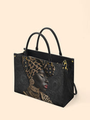 African Grace Premium Leather Handbag QR0XD454