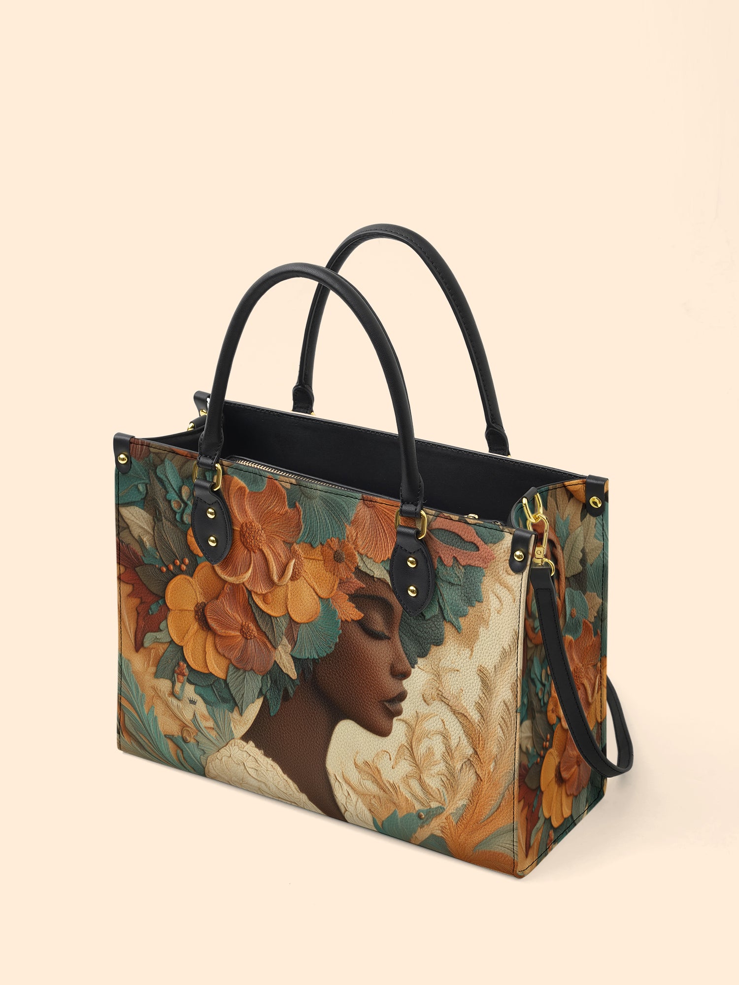 Blossom Divinity Premium Leather Handbag QR0HH070