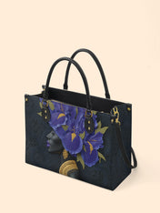 Iris Crown Premium Leather Handbag QR0XD337