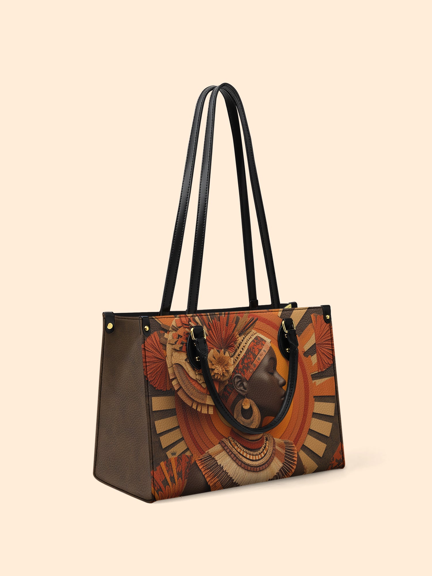 Heritage Crown Premium Leather Handbag QR0TD248