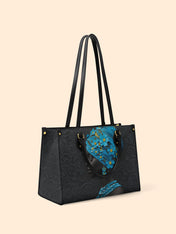 Myosotis Blossom Diva Premium Leather Handbag QR0XD335