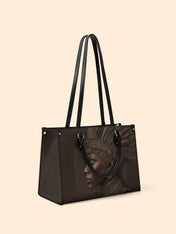Back To Africa Premium Leather Handbag QR0XD411